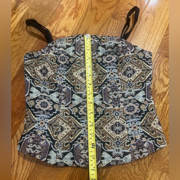 Free People Brocade Corset Cami - Picture 14 of 16